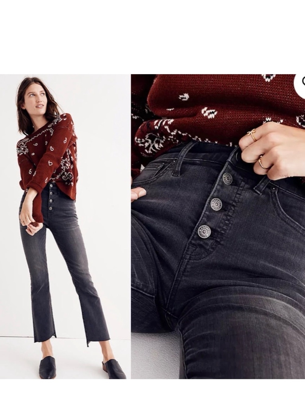Madewell Cali Demi-boot Jeans 26